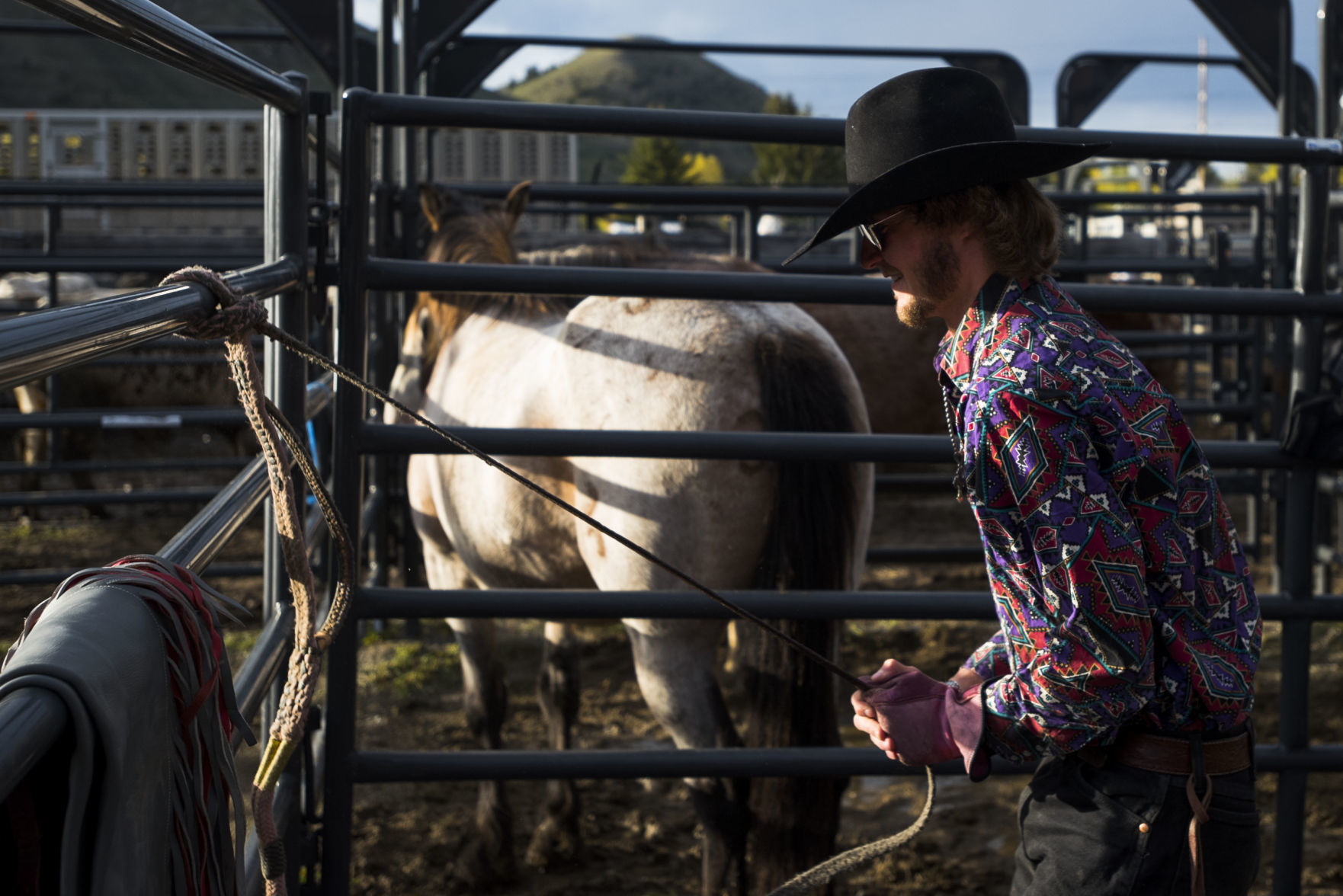 Opening night of Jackson Hole Rodeo